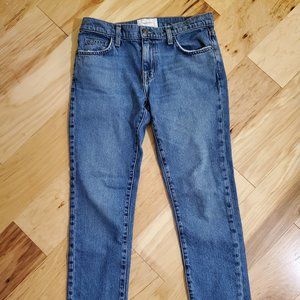 Current/Elliott Fling Boyfriend Jeans in Grassland, Size 25